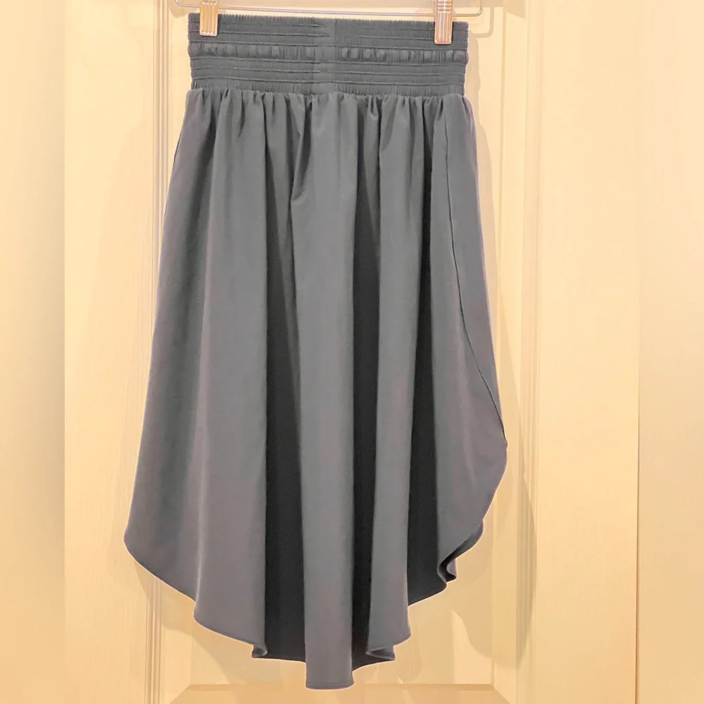 lululemon athletica Navy Drawstring Active Mini Skirt